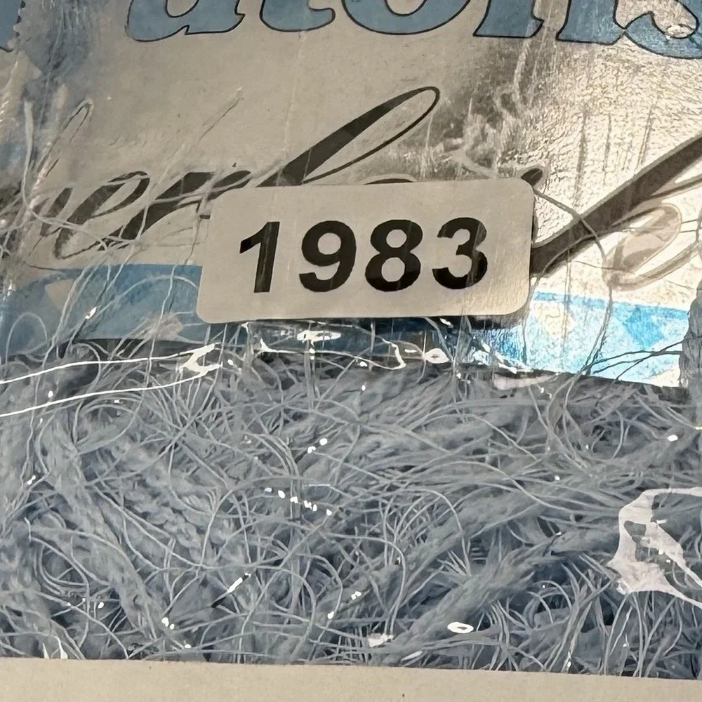 Patons‎ Yarn Skein Silverlash Blue Brilliance Metallic Lot Of 11